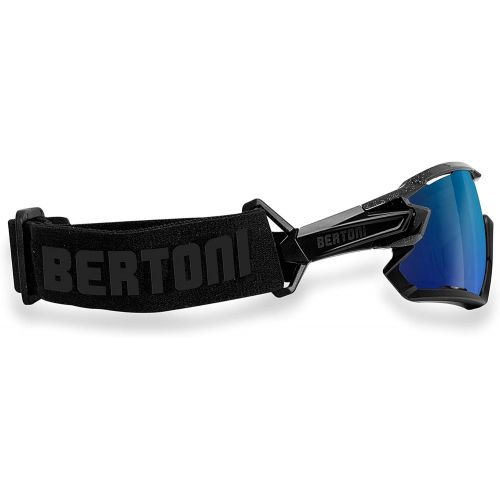  [아마존베스트]BERTONI Sport Sunglasses Polarized Photochromic Cycling MTB w. Prescription Carrier QUASAR