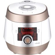 CUCKOO CMC-ASB601F 6QT. 8-in-1 Electric Pressure Cooker 14 Menu Options: Rice, Slow Cooker, Saute, Steamer, Sous Vide & More, Stainless Steel Inner Pot, Made in Korea White/Gold