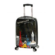 Rockland Luggage 20 Inch Polycarbonate Carry On, Departure, One Size