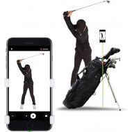 [무료배송] 셀피골프 스윙 기록 휴대전화 홀더 골프 분석기 악세사리 SelfieGOLF Record Golf Swing - Cell Phone Holder Golf Analyzer Accessories | Winner of The PGA Best Product | Selfie Putting Training Aids Works with Any Golf Bag and Alignment Sti
