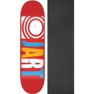 Warehouse Skateboards Jart Skateboards Classic Skateboard Deck - 7.75 x 31.6 with Mob Grip Perforated Black Griptape - Bundle of 2 Items