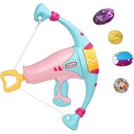 Little Tikes Mighty Blasters Power Bow Pink Toy Blaster with 4 Soft Power Pods for Kids Ages 3 Years and Up