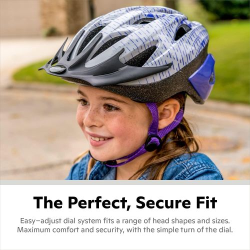  Schwinn Thrasher Child, Youth, and Adult Lightweight Bike Helmet, Dial Fit Adjustment, Multiple Colors