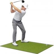 [아마존베스트]GoSports Golf Hitting Mats - Artificial Turf Mat for Indoor/Outdoor Practice - Choose Your Size - Includes 3 Rubber Tees