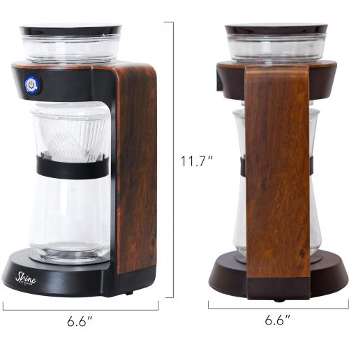  Tribest Shine Kitchen Co. Autopour SCH-150 Automatic Pour Over Coffee Machine