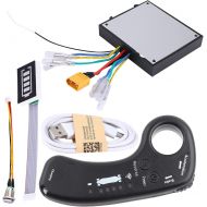 Focket Electric Skateboard ESC Kit, 430W 36V Dual Drive Electric Longboard Substitute Control Mainboard Brushless Motor with Remote, Led Indicator, 4 Different Speed Modes for DIY