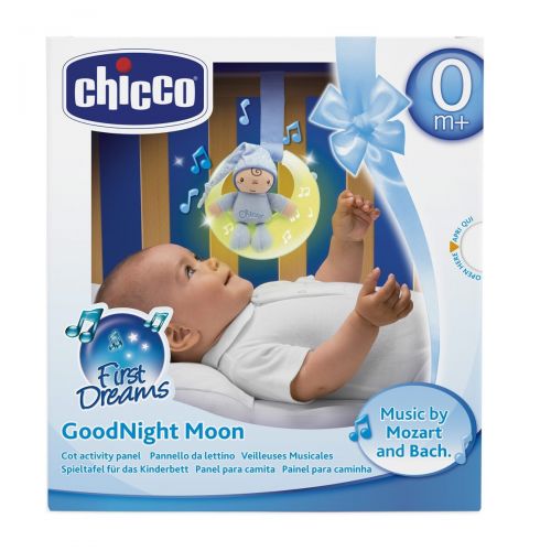 치코 Chicco Goodnight Moon Soft Musical Nightlight - Blue