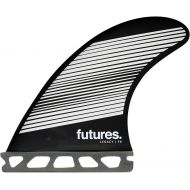 Future Fins Futures F6 Legacy Thruster Fin Set Gray/Black