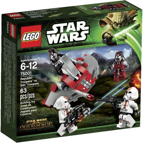  LEGO Star Wars Republic Troopers vs Sith Troopers 75001