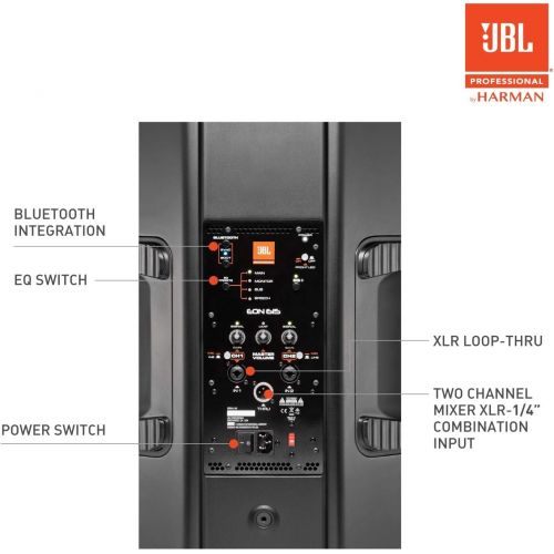 제이비엘 JBL Professional EON615 2-Way Multipurpose Self-Powered Sound Reinforcement, 15-Inch