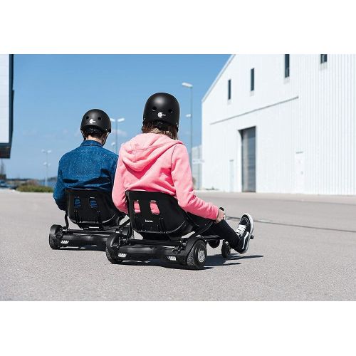  Wheelheels Premium Hovercart, Gefedertes Hoverkart fuer Hoverboards, Self-Balance Scooter, Balance Scooter