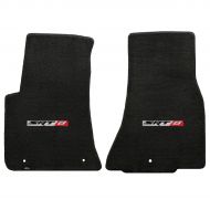 Lloyd Mats Fits 2011-2014 Dodge Challenger 2pc Ebony Black Front Floor Mats with SRT-8 Logo in Red & Silver