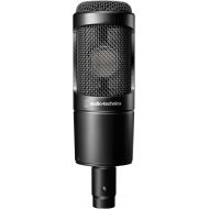 Audio-Technica AT2035 Cardioid Condenser Microphone, Perfect for Studio, Podcasting & Streaming, XLR Output, Includes Custom Shock Mount,Black