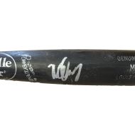 Authentic_Memorabilia Norichika Aoki Autographed Louisville Slugger Bat W/PROOF, Picture of Norichika Signing For Us, Kansas City Royals, Milwaukee Brewers, Team Japan, World Baseball Classic, Team Japa