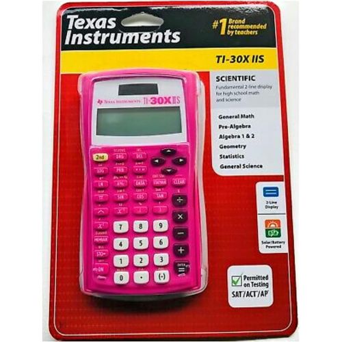  [아마존베스트]Texas Instruments Texas Instrument TI-30X IIS Scientific Calculator Rose Pink Color