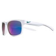Nike Mens Essential Chaser M Square Sunglasses, White/Turbo Green, 59 mm