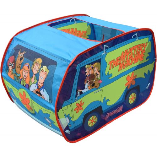  [아마존베스트]Sunny Days Entertainment Scooby Doo Mystery Machine Tent  Kids Pop Up Play Tent | Scooby Doo Toy