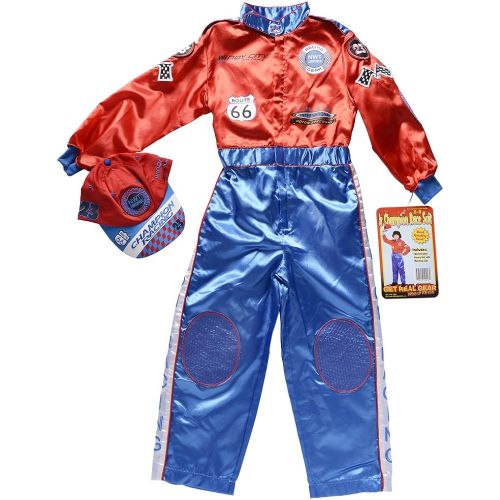  할로윈 용품Aeromax Jr. Champion Racing Suit with Embroidered Cap, Size 4/6
