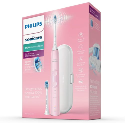 필립스 Philips Sonicare HX6856/17 ProtectiveClean 5100 Electric Toothbrush