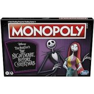 Monopoly: Disney Tim Burtons The Nightmare Before Christmas Edition Board Game, Fun Family Game, Board Game for Kids Ages 8 and Up (Amazon Exclusive)
