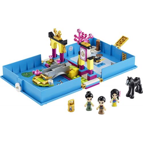  LEGO Disney Mulan’s Storybook Adventures 43174 Creative Building Kit, New 2020 (124 Pieces)