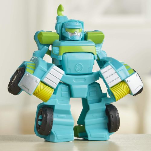트랜스포머 Transformers Playskool Heroes Rescue Bots Academy Command Center Hoist -- Converting Action Figure Toy with Trailer and Light-Up Accessory