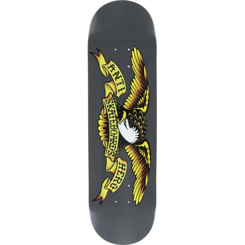 Anti Herp Antihero Classic Eagle Deck 8.62 Grey Assembled as COMPLETE Skateboard