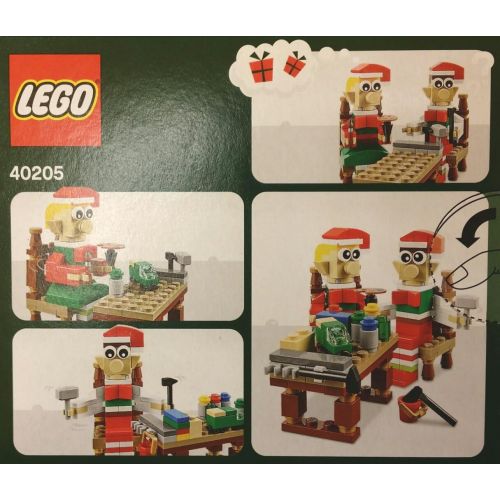  LEGO 40205 Christmas Seasonal Holiday Elves Workshop
