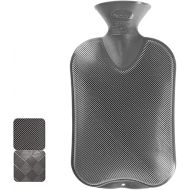 Fashy 2 L Single Ribbed Hot Water Bottle