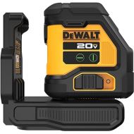 DEWALT 20V MAX, Laser Level, Cross Line Laser, Green, Bare Tool Only (DCLE34021B)
