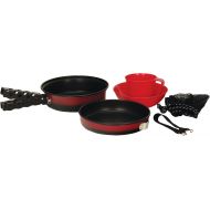 Texsport Kangaroo 5 piece Non-Stick Mess Kit Outdoor Camping Cookware Cook Set with Bowl, Cup and Storage Bag