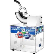Great Northern Popcorn Polar Blast Snow Cone Machine Acrylic Crushed Maker Grinds Up to 500lbs of Ice Per Hour for Parties, Events