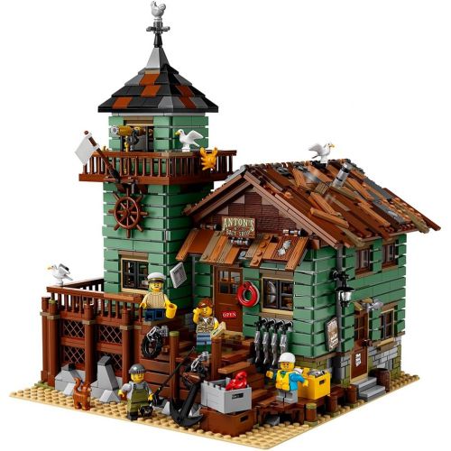  LEGO Ideas Old Fishing Store (21310) - Building Toy and Popular Gift for Fans of LEGO Sets and The Outdoors (2049 Pieces)