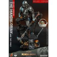 Hot Toys Star Wars The Mandalorian and The Child (Deluxe Set) 1/4 Quarter Scale Collectible Figure Set