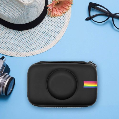  Yinke Case for Polaroid Snap & Snap Touch/ Kodak Printomatic/ Step/ Mini 2 HD/ Instant Camera/ Printer, Travel Protective Cover Storage Bag (Black)