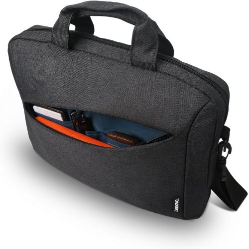 레노버 [아마존베스트]Lenovo Laptop Shoulder Bag T210, 15.6-Inch Laptop or Tablet, Sleek, Durable and Water-Repellent Fabric, Lightweight Toploader, Business Casual or School, GX40Q17229, Black