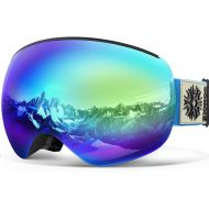 ZIONOR X4 PRO Ski Goggles Magnetic Snowboard Goggles Snow Goggles for Men Women