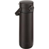 ALTA SERIES BY THERMOS Stainless Steel Direct Drink Bottle, 16 Ounce, Espresso Black