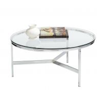 Sunpan Modern 69890 Flato Round Coffee Table