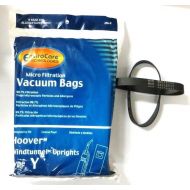 EnviroCare Replacement Micro Filtration Vacuum Cleaner Dust Bags Designed to Fit Hoover Windtunnel Upright Type Y 9 pack and 2 Belts