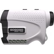 Gogogo Sport Vpro Laser Rangefinder for Golf & Hunting Range Finder Gift Distance Measuring with High-Precision Flag Pole Locking Vibration Function?Slope Mode Continuous Scan