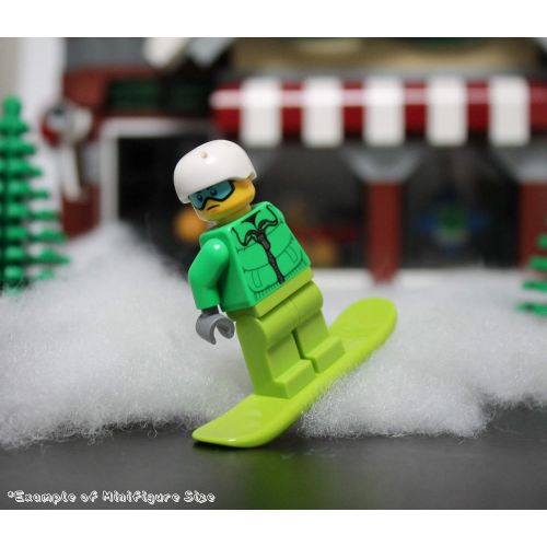  LEGO City Minifigure - Snowboarder (with Goggles and Snowboard) 60179