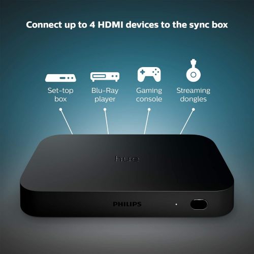 필립스 [무료배송]필립스 휴 플레이 HDMI 싱크박스 블랙 Philips Hue Play HDMI Sync Box