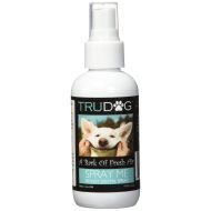 TruDog Dog Breath Freshener - Spray Me: Doggy Dental Spray (4oz) - All Natural Ingredients that Freshen Breath While Reducing Dental Plaque and Tartar Build-Up WIthout Brushing - Veterina