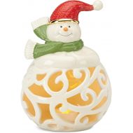 Lenox Merry and Bright 7 Snowman Lit Figurine