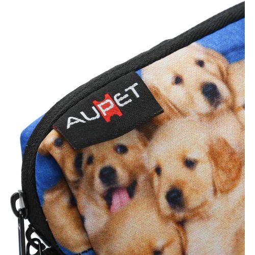  AUPET Cute Dogs Design Digital Camera Case Bag Pouch Coin Purse with Strap for Sony Samsung Nikon Canon Kodak
