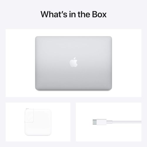 애플 [아마존베스트]New Apple MacBook Air with Apple M1 Chip (13-inch, 8GB RAM, 256GB SSD Storage) - Silver (Latest Model)