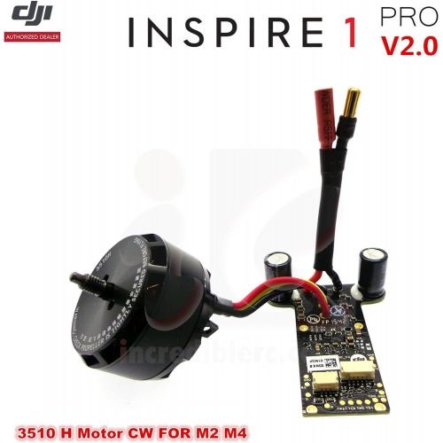 디제이아이 DJI Inspire 1 PRO V2.0 Drone WM610 3510H M2,M4 Brushless CW Clockwise Motor, ESC