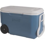 Coleman Portable Rolling Cooler Xtreme 5 Day Cooler with Wheels Wheeled Hard Cooler Keeps Ice Up to 5 Days, Blue