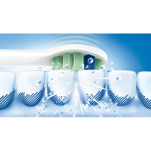 필립스 Genuine Philips Sonicare ProResults Plaque Control replacement toothbrush heads, HX9023/64, 3-pk